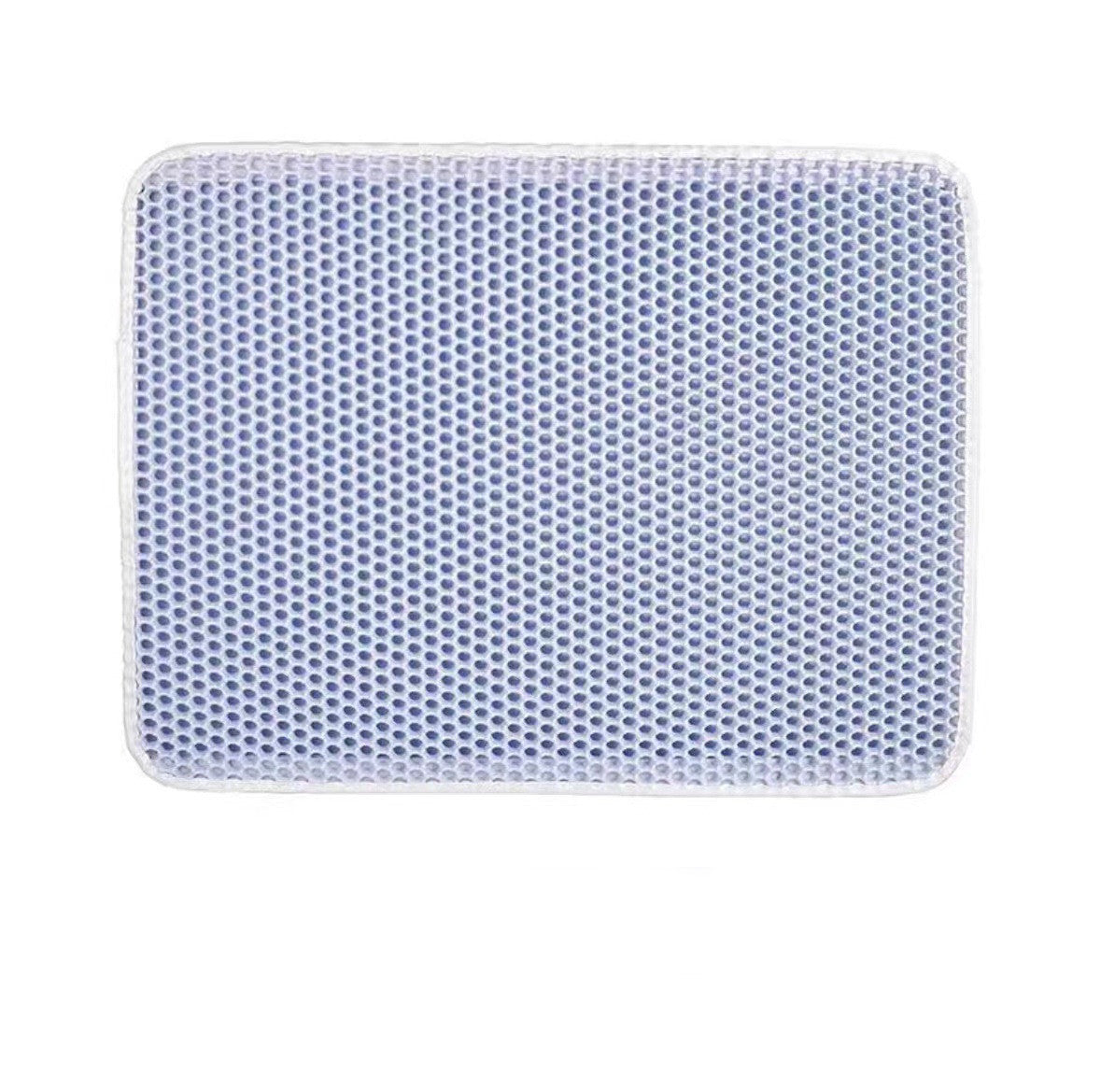 Solid colour waterproof cat litter mat, view 2