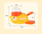 Duck dog treat dispenser dimensions: 22 cm long and 14 cm high