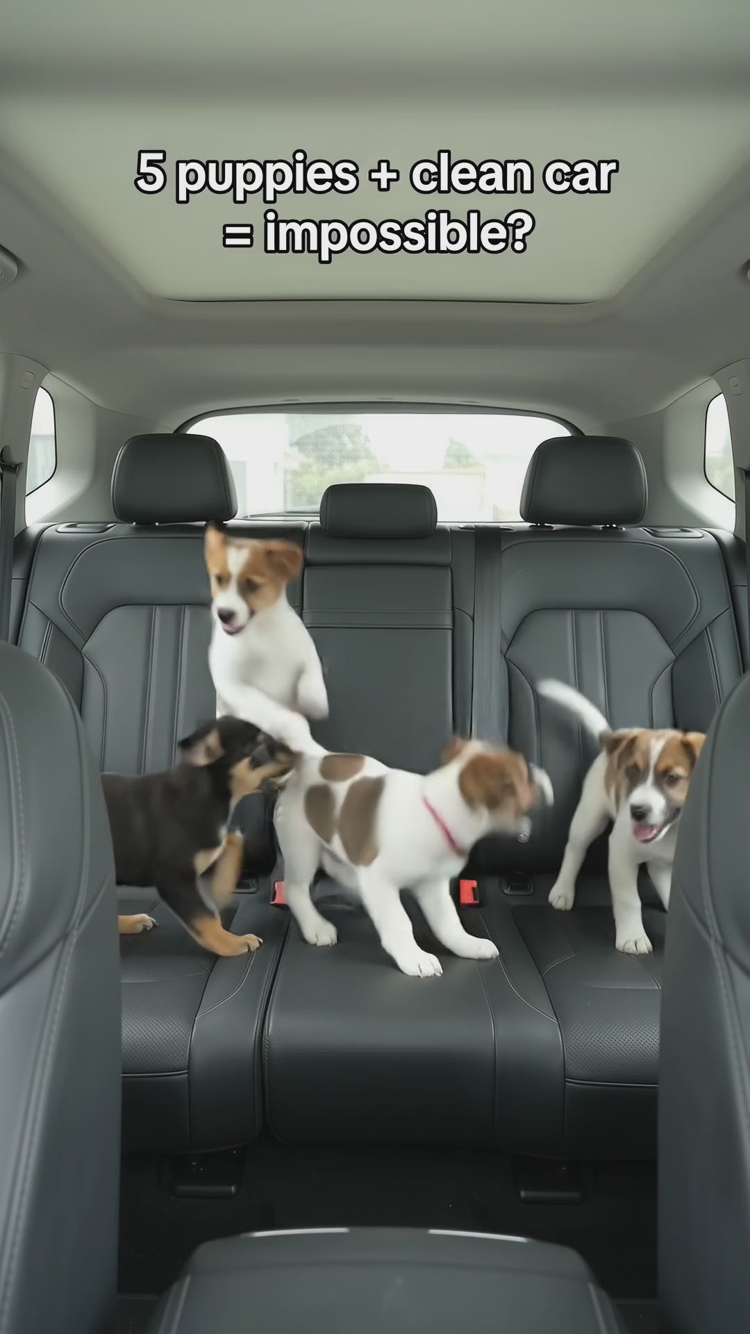Waterproof Dog Car Seat Cover – 600D Rear-Seat Hammock