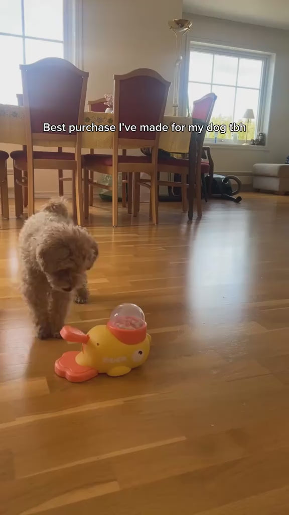 Duck Dog Treat Dispenser – Interactive Puzzle Feeder